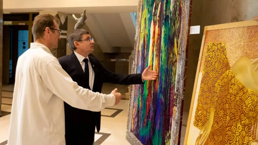 VIDEO Muncă și perseverență! Lucrările absolvenților Academiei de Muzică, Teatru și Arte Plastice – expuse la Parlament