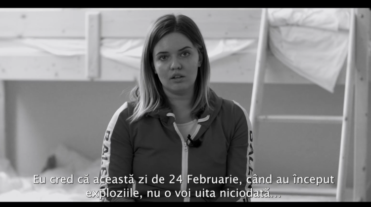 VIDEO O refugiată din Ucraina vorbește despre ziua când a început războiul: Este groaznic