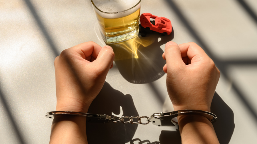 Pericol pe un traseu din țară! Un șofer a fost depistat în stare avansată de ebrietate la volan