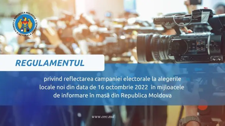 DOC Presa trebuie să le cunoască! Regulile pentru reflectarea campaniei electorale a alegerilor locale noi din toamnă