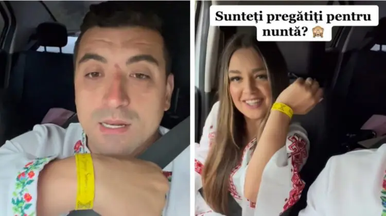 VIDEO La nuntă ca la festival! George Simion îndeamnă invitații să își ia brățările