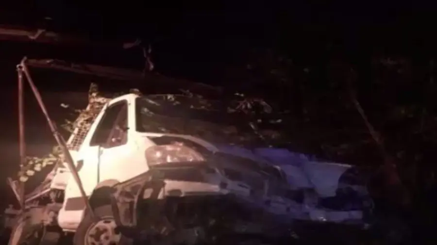 VIDEO Nu a ajuns prea departe! Un barbăt în stare de ebrietate s-a izbit de un copac cu mașina răpită de la serviciu