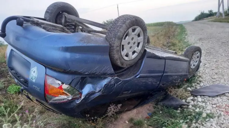 FOTO Accident rutier în nordul țării! Șoferul a urcat la volan beat și fără permis