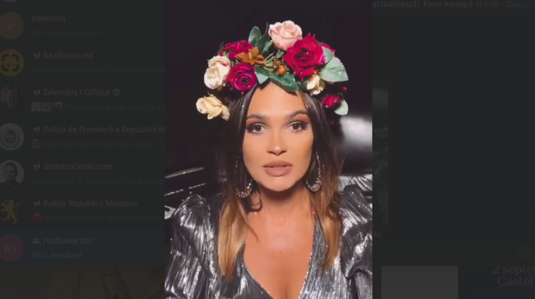 VIDEO Fii patriot la Realitatea! Katy Rain, de Ziua Independenței: O țară mică, cu suflet mare! Da, e Moldova