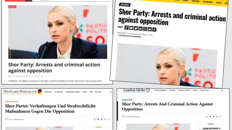 Reținerea deputatei Marina Tauber, subiect de știri în presa internațională