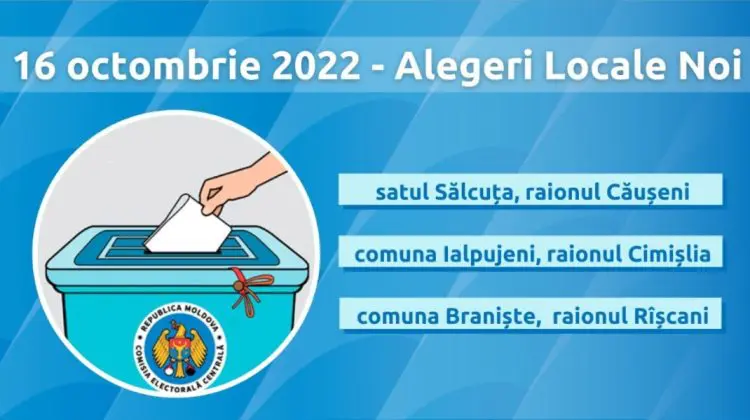 START perioadei electorale pentru alegerile locale noi din 16 octombrie. Numărul cetățenilor așteptați la urnele de vot