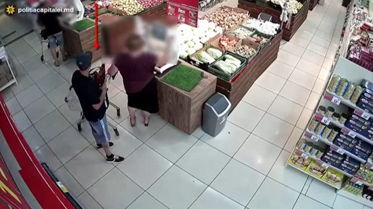 VIDEO Un bărbat a comis cel puțin 10 furturi în Chișinău. Schema prin care acționa infractorul