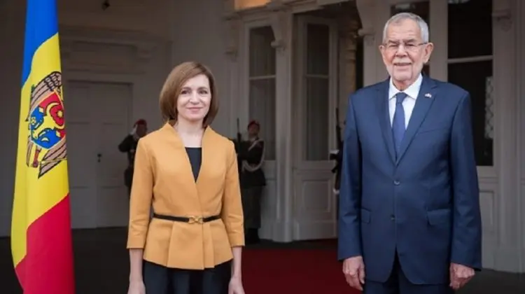 Maia Sandu a plecat în Austria. Vezi care este scopul vizitei