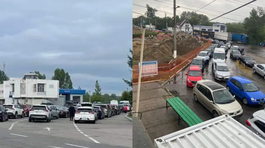 FOTO Moldovenii pleacă în vacanțe! Evitați punctele de trecere de la Leușeni și Sculeni