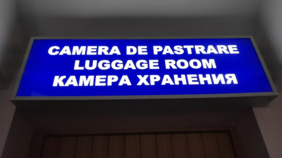 FOTO Gara Feroviară dispune de o cameră de păstrare a bagajelor. Care sunt prețurile și condițiile