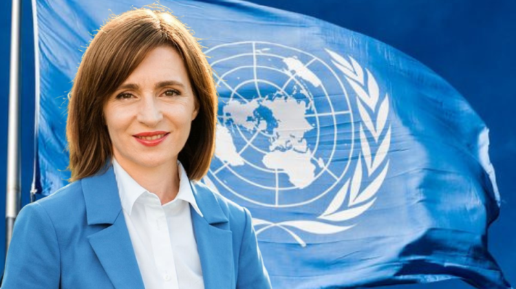 FOTO Maia Sandu la Summitul ONU: Vrem o lume în care liderii vorbesc despre educație, nu despre conflicte