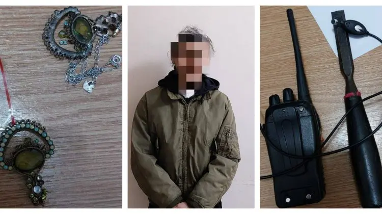 FOTO A vrut, dar nu i-au permis. Ce a încercat să fure un individ dintr-un apartament din Hîncești