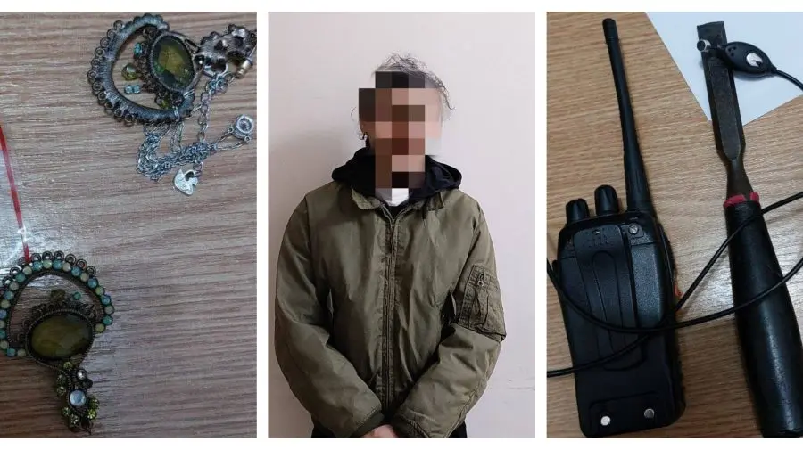 FOTO A vrut, dar nu i-au permis. Ce a încercat să fure un individ dintr-un apartament din Hîncești