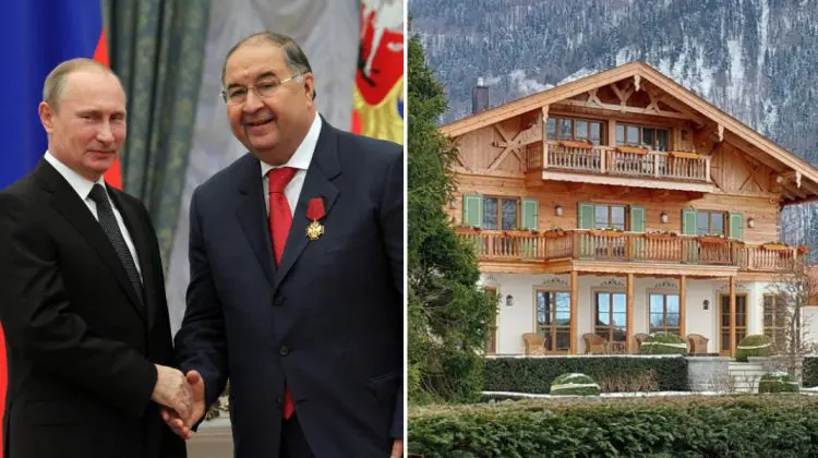 FOTO Sute de polițiști din Germania percheziționează vila oligarhului rus Alișer Usmanov