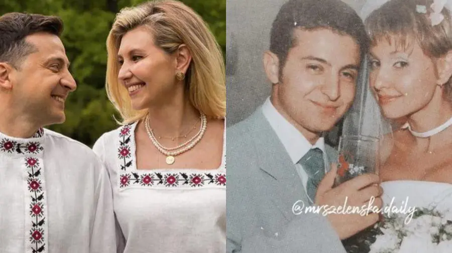 FOTO Acum 19 ani și-au promis să fie alături la bine și la greu! Fotografii de la nunta cuplului prezidențial ucrainean