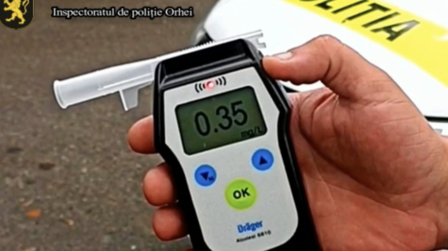 VIDEO Pe urme fierbinți! Polițiștii din Orhei au ridicat autovehiculele a doi șoferi, depistați în stare de ebrietate