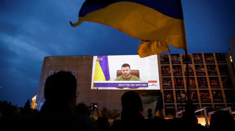 Zelenski a fost „șocat”, când Israelul a refuzat să-i furnizeze arme, dar a dedus ce ar putea fi la mijloc