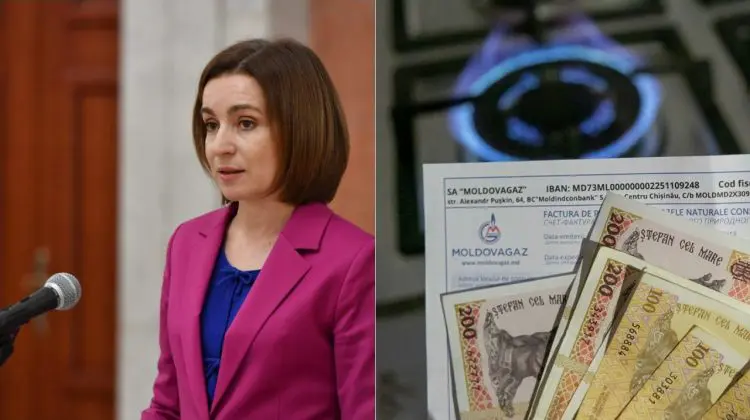 Maia Sandu: Problema cea mare nu va fi disponibilitatea gazului, ci prețul. Guvernul caută soluții alternative