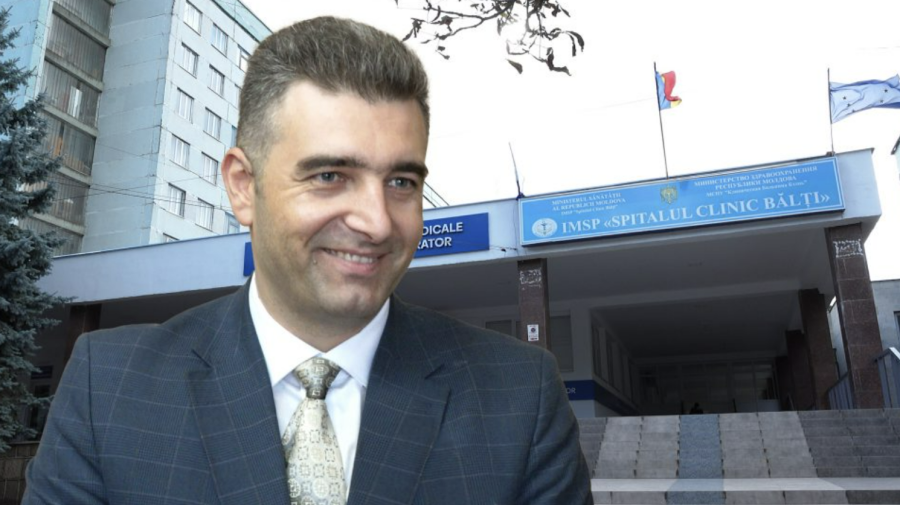 VIDEO La câteva ore de la învestirea în funcție, noul director interimar al spitalului din Bălți s-a apucat de lucru