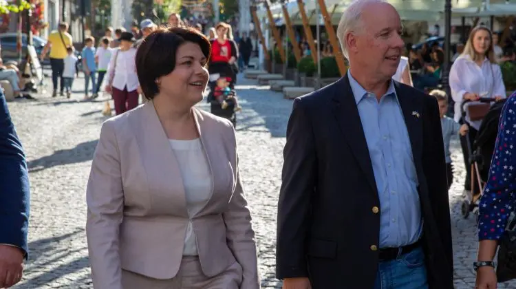 Natalia Gavrilița, despre relațiile Moldovei cu SUA. Prim-ministra a mers la deschiderea sărbătorii „Zilele Americii”
