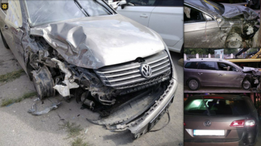 VIDEO Doi angajați ai unei spălătorii auto au răpit, accidentat și abandonat un automobil! Ce pedeaspă riscă
