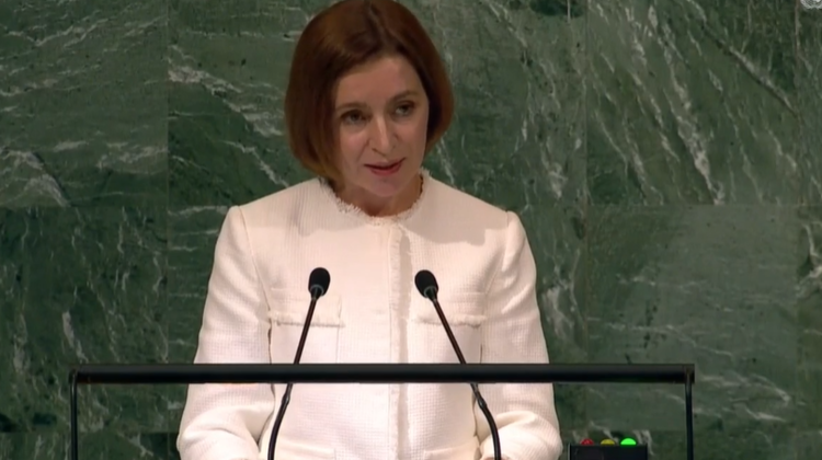 LIVE Discursul Maiei Sandu la Adunarea Generală a ONU