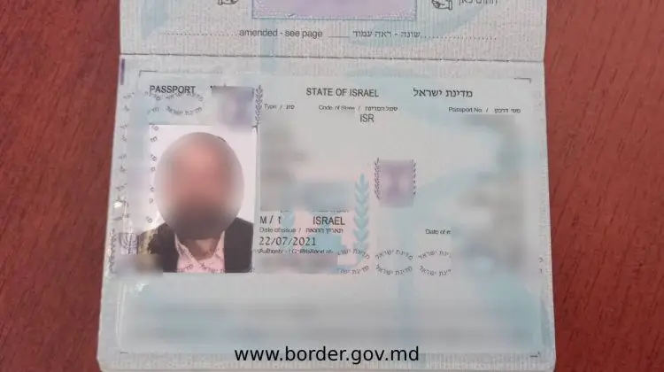 Cu interdicții de intrare în Ucraina, un israelian, cu un act fals și-a încercat norocul în Moldova, dar fără succes