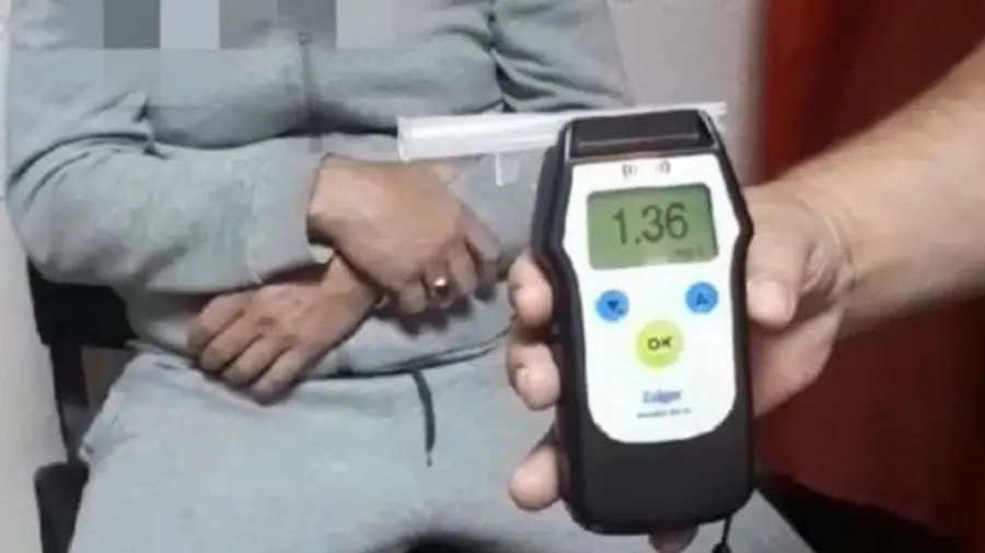 VIDEO Un șofer din Glodeni, prins beat la volan! Concentrația de alcool era de 10 ori mai mare, decât norma admisibilă