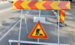Trafic sistat pe o stradă din sectorul Buiucani al capitalei, timp de șase zile