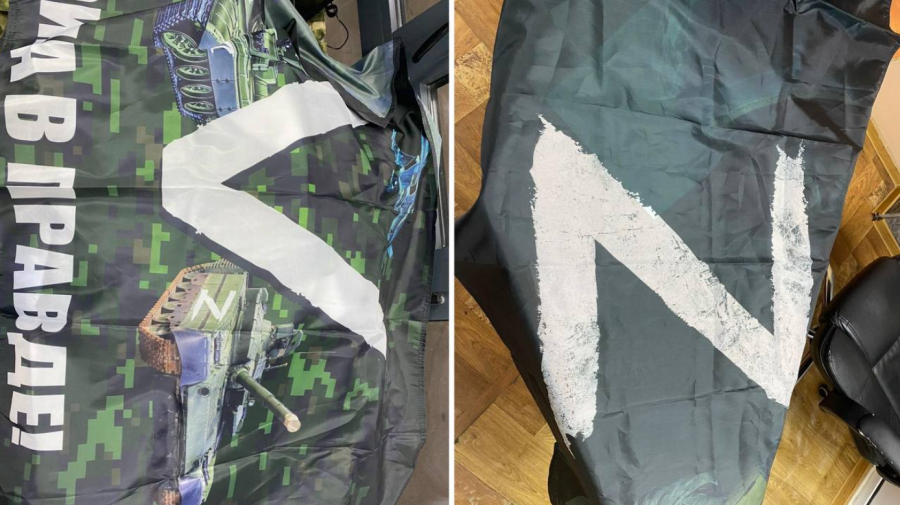 FOTO Uniformă militară cu simbolurile „Z” și „V” – introdusă ilegal în Moldova. De unde era transportată