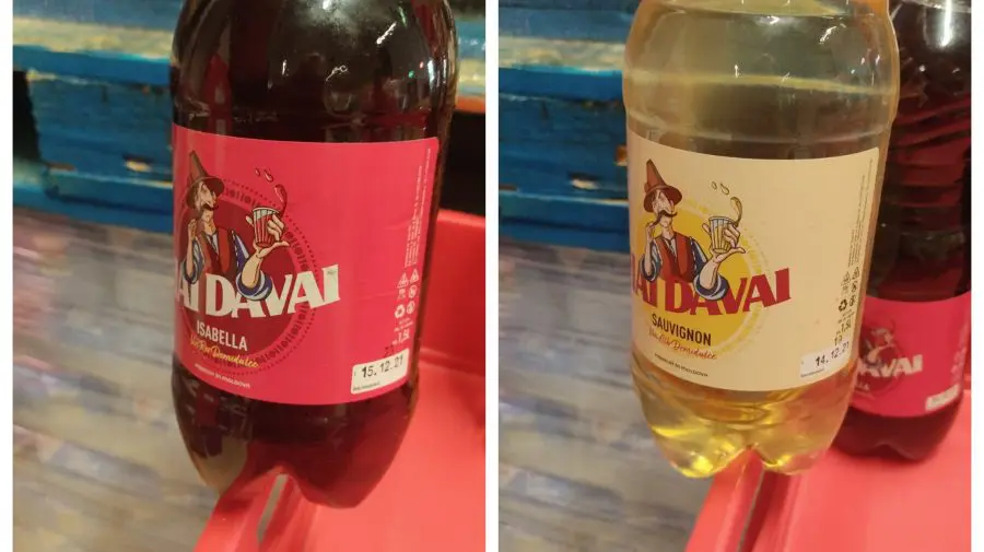 FOTO Trei loturi de vin „Hai Davai” – depistate de ANSA ca fiind neconforme. Ce s-a întâmplat cu ele