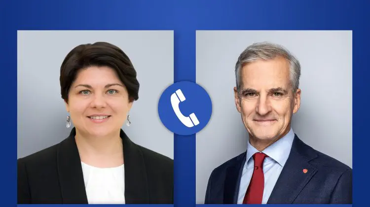 Natalia Gavrilița a discutat cu omologul său norvegian, Jonas Gahr Stoere