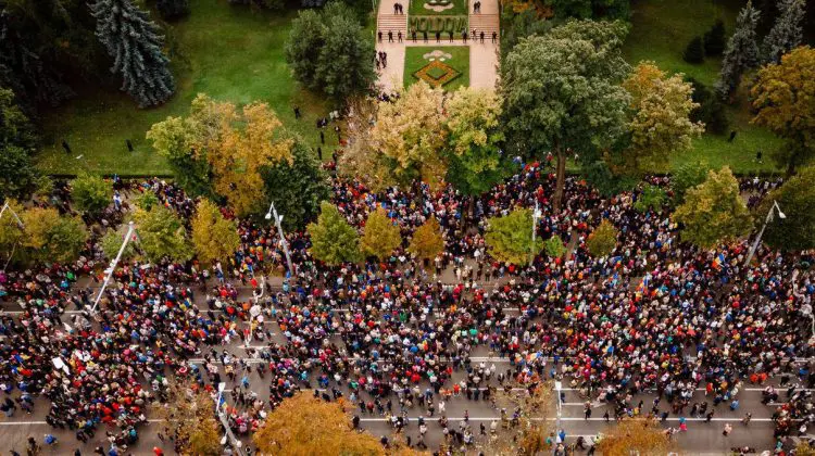 Hai de-a matematica… Poliția a anunțat cifra oficială a protestatarilor ȘOR din a treia duminică