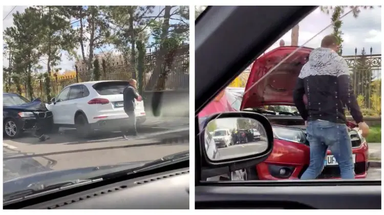 VIDEO Nu două, dar patru automobile! Noi detalii despre accidentul de pe strada Grădina Botanică