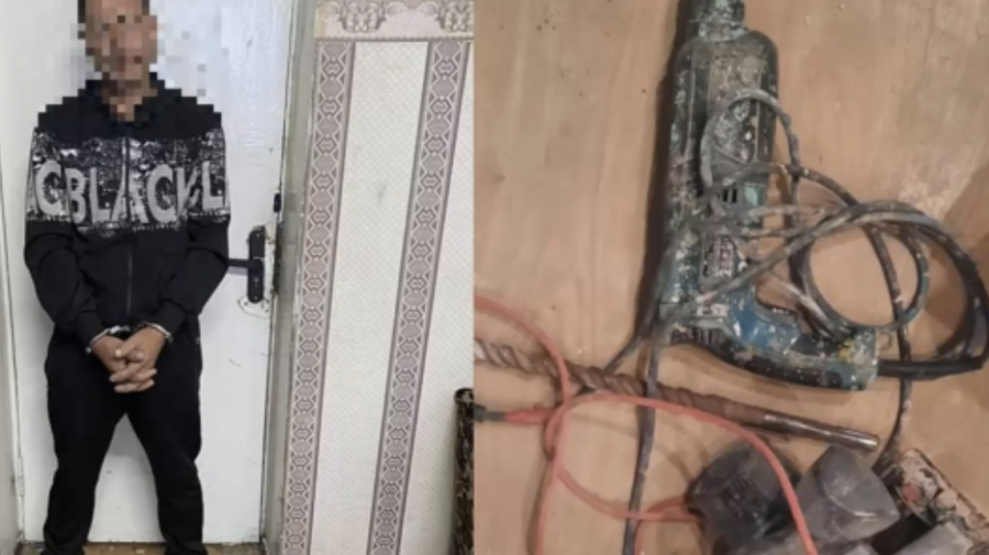 VIDEO S-a răzbunat? Un individ a furat materiale de construcție de la fostul loc de muncă