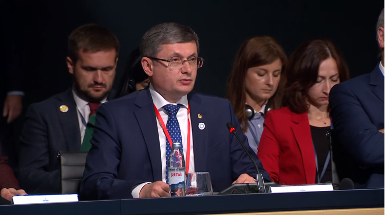 VIDEO Grosu, la primul Summit parlamentar „Platforma Internațională Crimeea”: Vom acorda o atenție sporită apărării