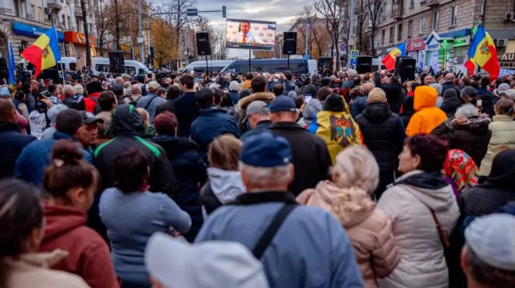 FOTO, VIDEO Ilan Șor a îndemnat moldovenii să manifeste nesupunere civică față de guvernarea PAS