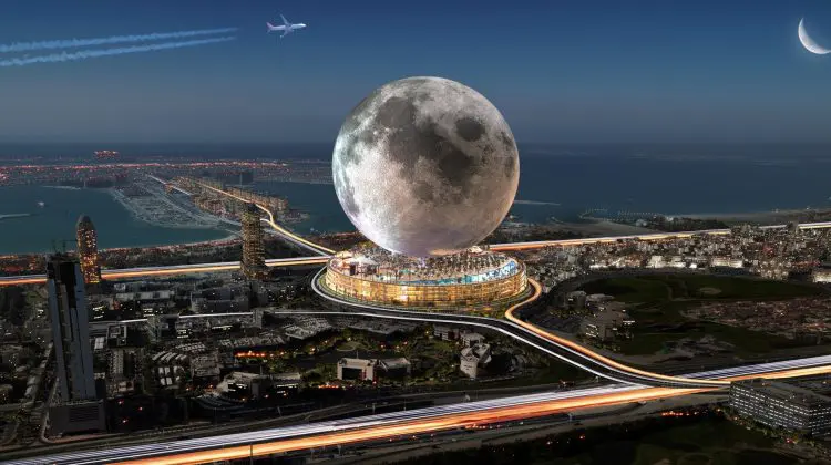 FOTO Hotelul din Dubai care va aduce Luna pe Pământ: Cum arată proiectul care ar eclipsa tot ce s-a construit până acum