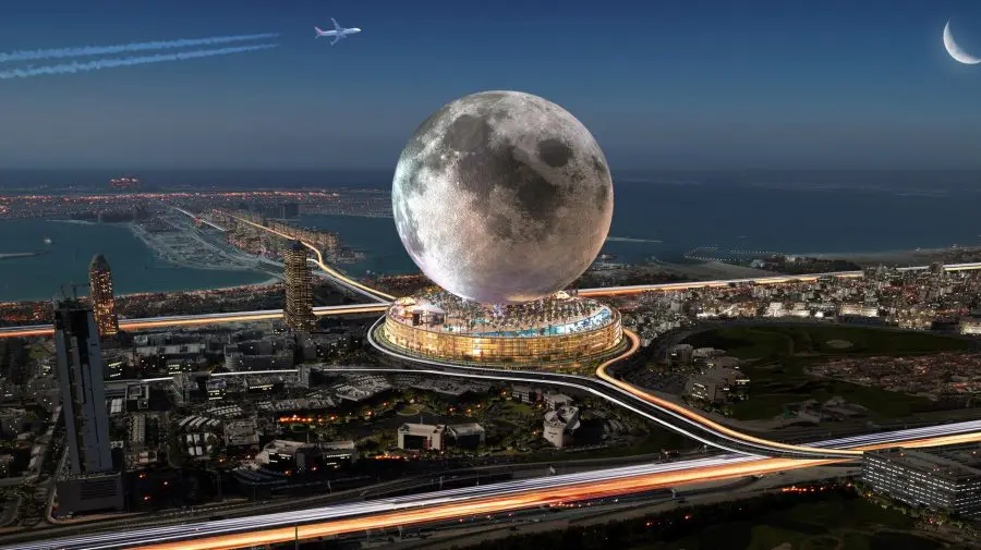 FOTO Hotelul din Dubai care va aduce Luna pe Pământ: Cum arată proiectul care ar eclipsa tot ce s-a construit până acum