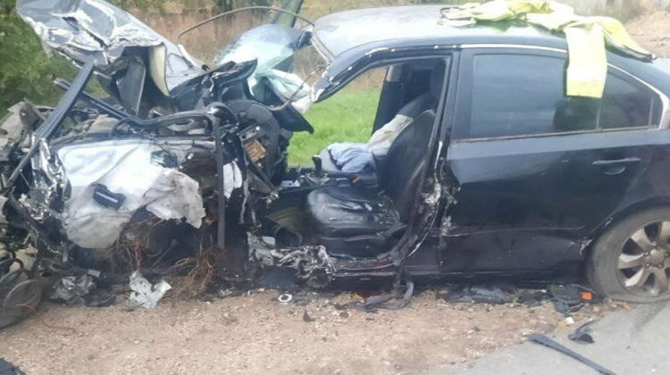 FOTO Noi detalii despre accidentul din raionul Orhei. Șoferul unui KIA, originar din Ucraina, a adormit la volan