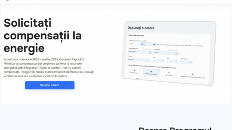 Persoanele care nu au acces la internet, vor fi ajutate să se înregistreze pe site-ul compensatii.gov.md. Cum și unde