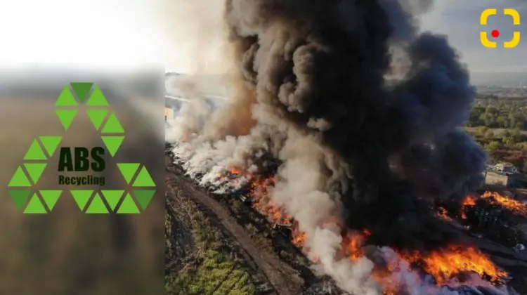 Poliția va investiga! ABS Recycling – în șoc: „La depozit nu au existat surse care ar fi putut provoca incendiul”