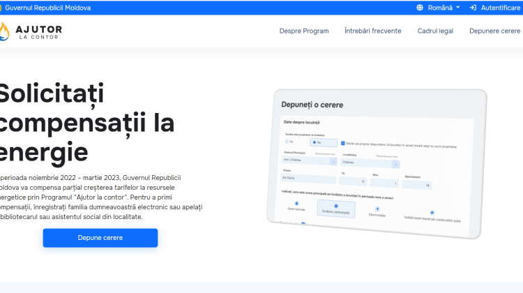 Atacul cibernetic asupra portalului compensatii.gov.md a fost rezolvat