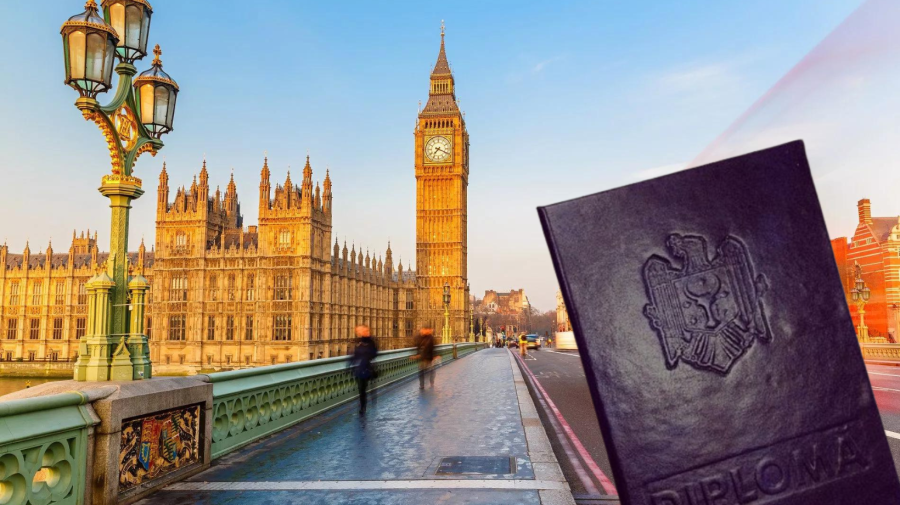 Veste bună pentru moldovenii din Marea Britanie: Permisele, diplomele și titlurile științifice ar putea fi recunoscute