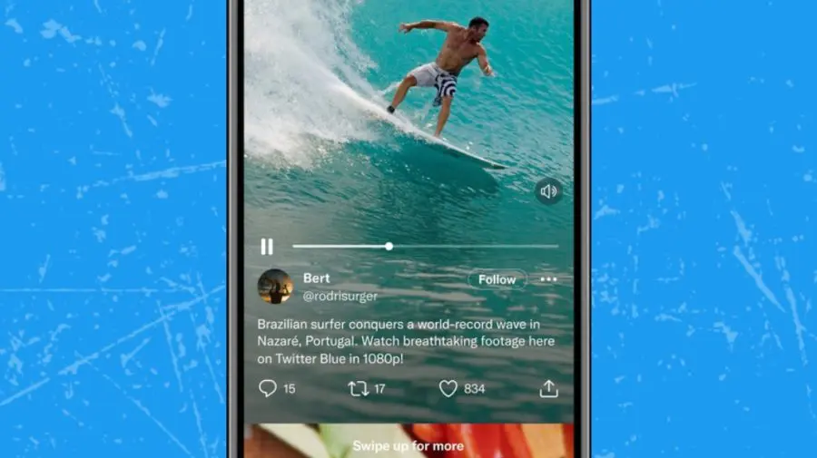 Twitter copiază funcția TikTok. Videourile vor putea fi vizualizate pe rețea în mod full screen şi cu scroll vertical