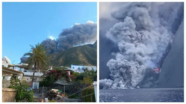 VIDEO Alertă de mișcări seismice în Italia, după erupția vulcanului Stromboli