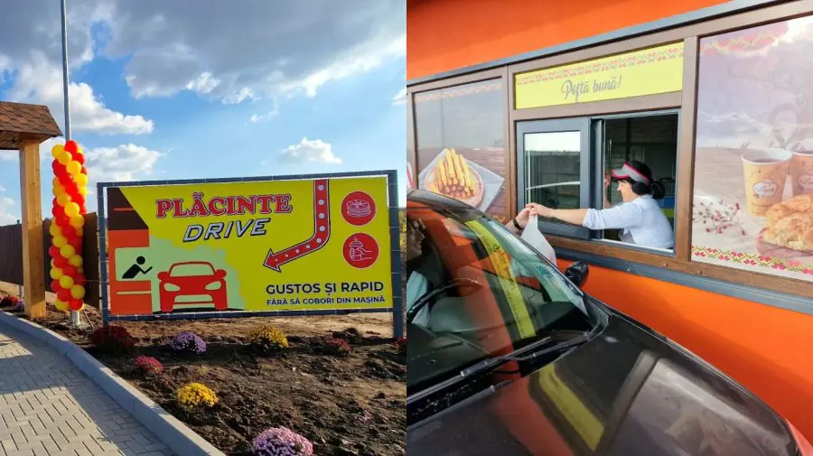 FOTO Gustos, rapid și fără să cobori din mașină. „Placinte Drive” de la Lenuța, deschisă în apropiere de Chișinău