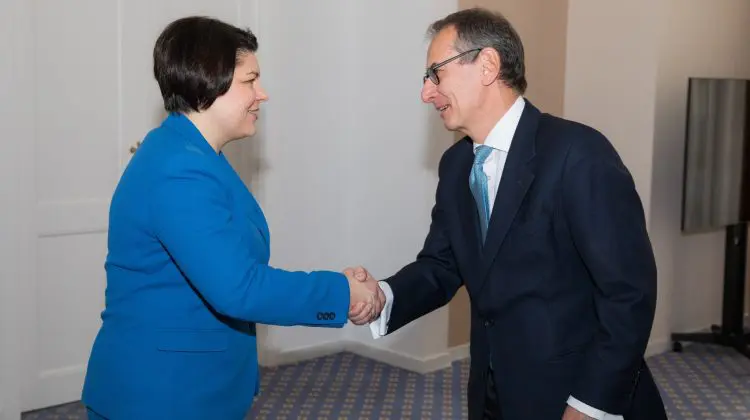 Directorul executiv al BERD a mers la Guvern! Despre ce a discutat cu Natalia Gavrilița