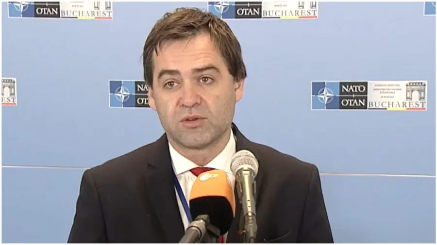 VIDEO Primele declarații ale lui Popescu la Reuniunea NATO de la București: Facem Moldova mai puternică ca stat