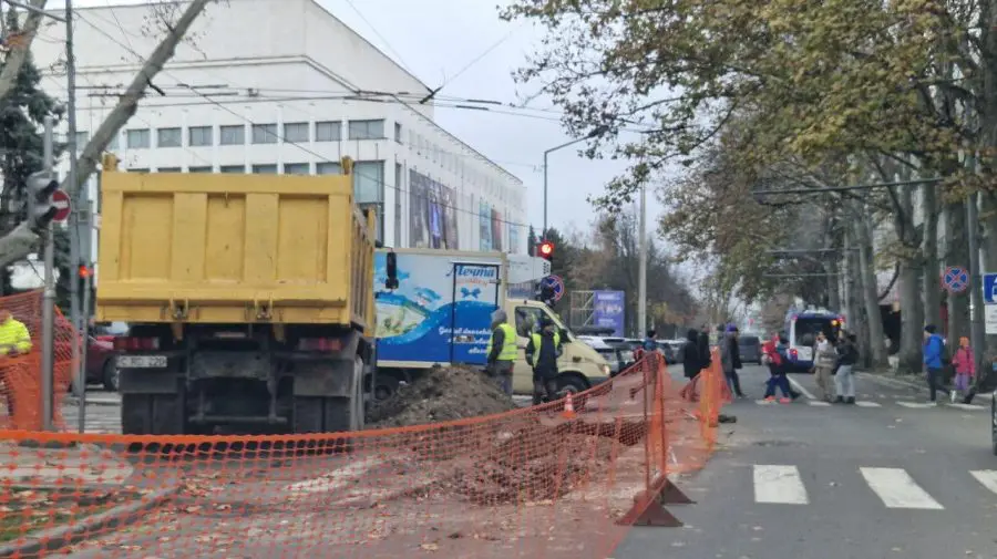 Atenție! Traficul rutier pe strada 31 August din Capitală va fi suspendat până în luna decembrie